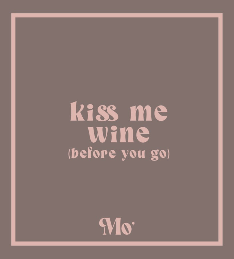 Lip Patch Kiss me wine (before you go)